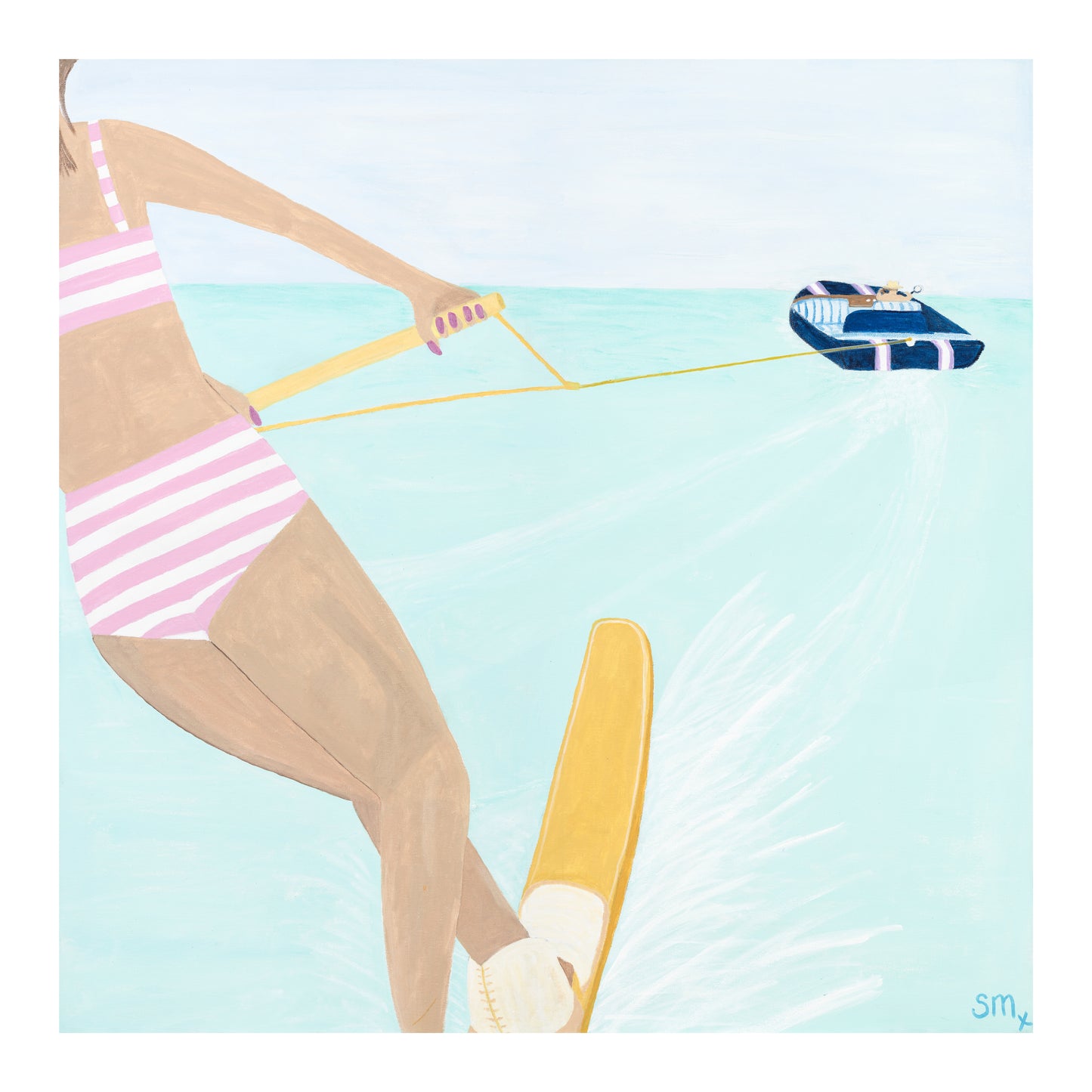 Chucking a sickie paper print