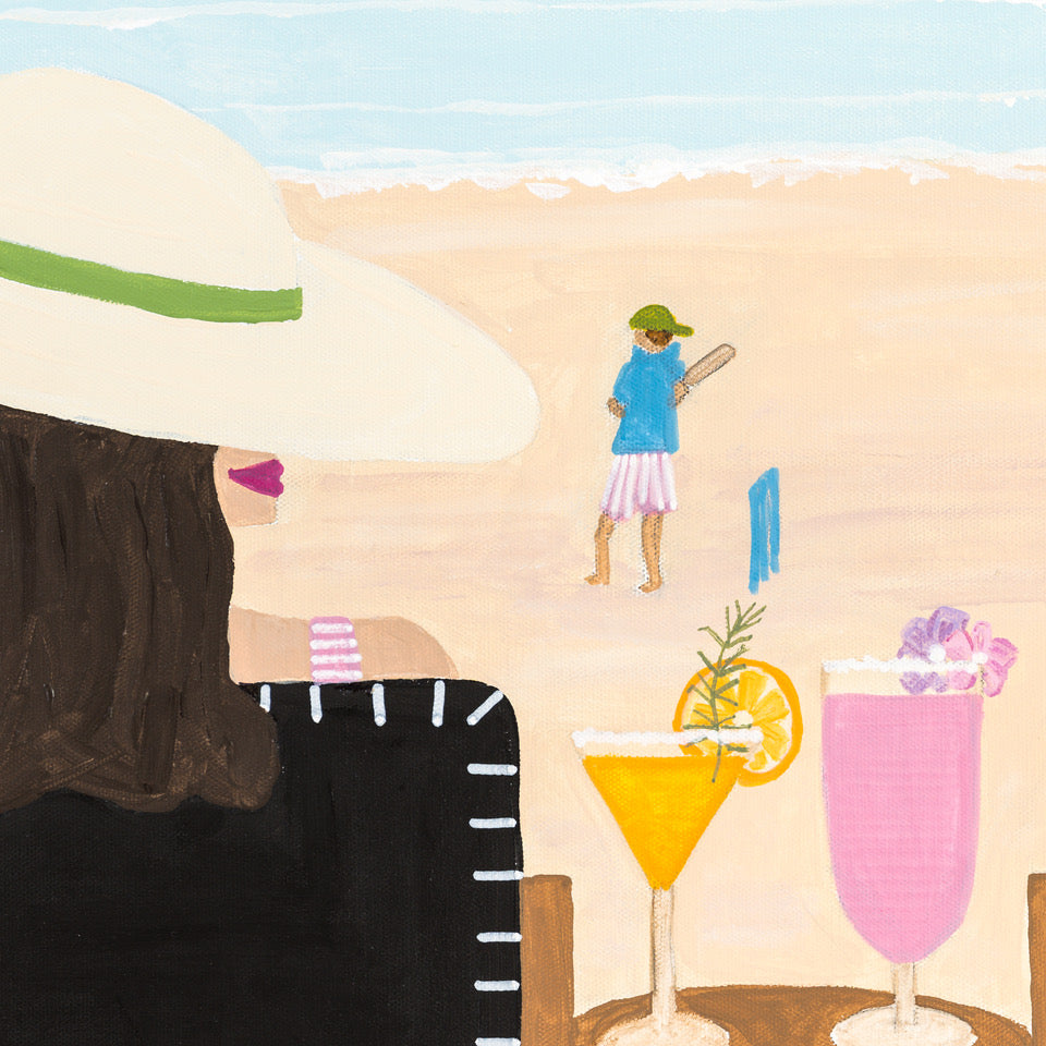 Happy days paper print