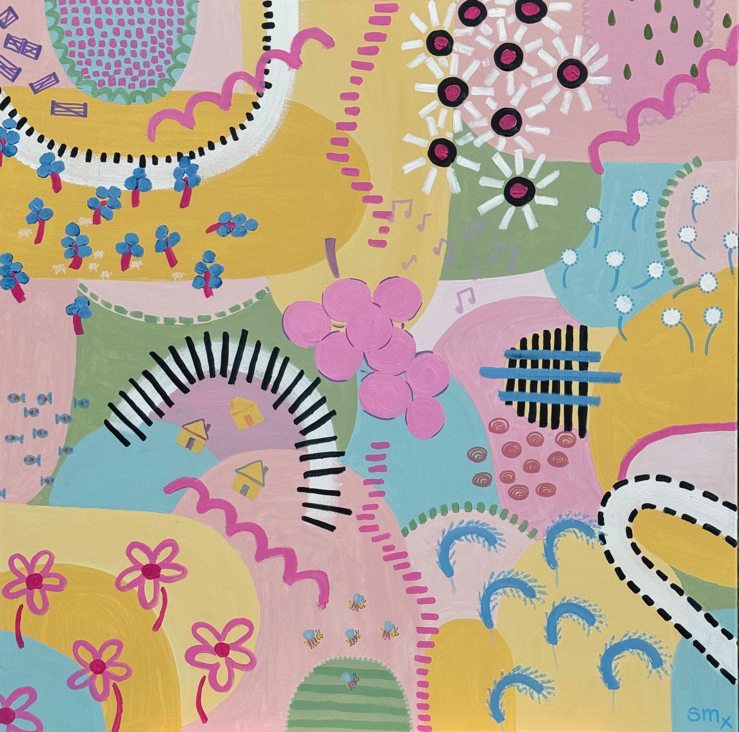 Rain dance paper print